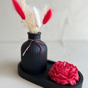 Set Black cu Bujor